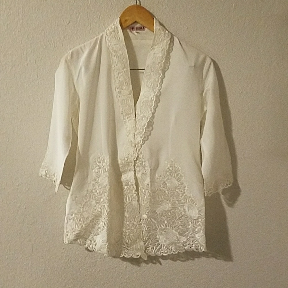 White top Kebaya from Indonesia
